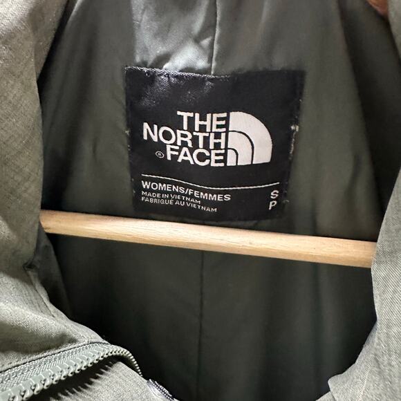 The North Face, Women's Size Small-Dry Vent Laney Olive Trench Coat - Picture 5 of 6